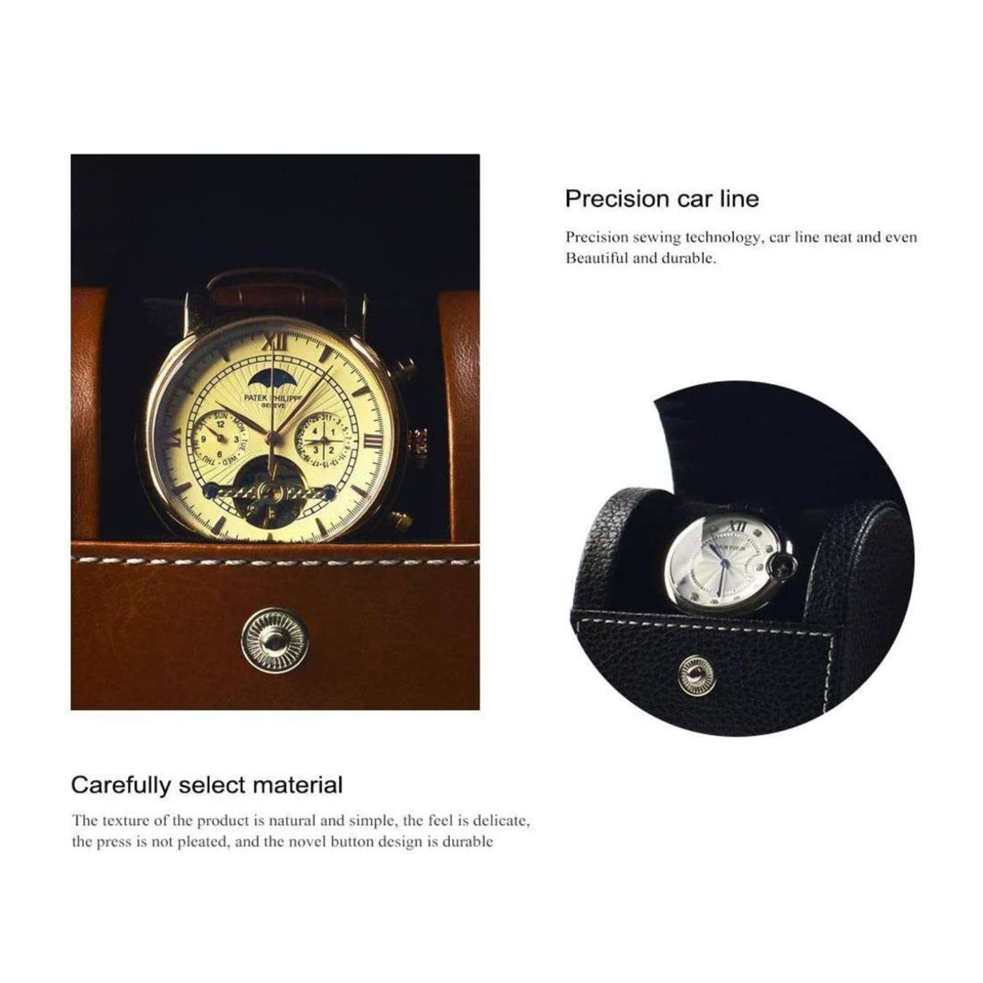 Premium Watch Travel Case
Set.