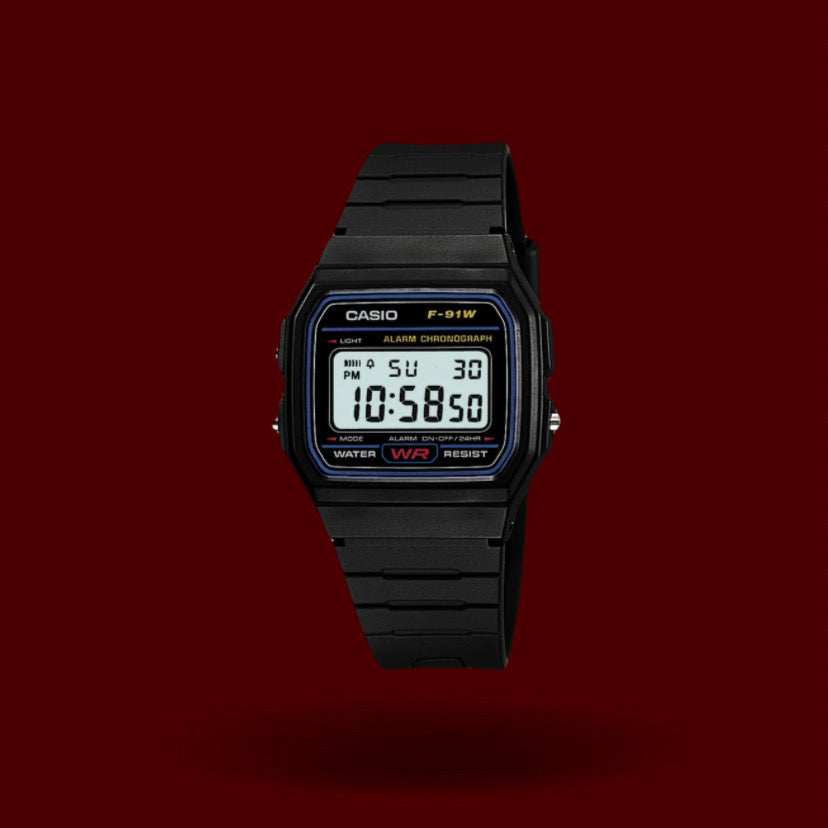 Casio F-91W Synthetic Men Digital Watch