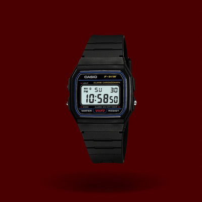 Casio F-91W Synthetic Men Digital Watch