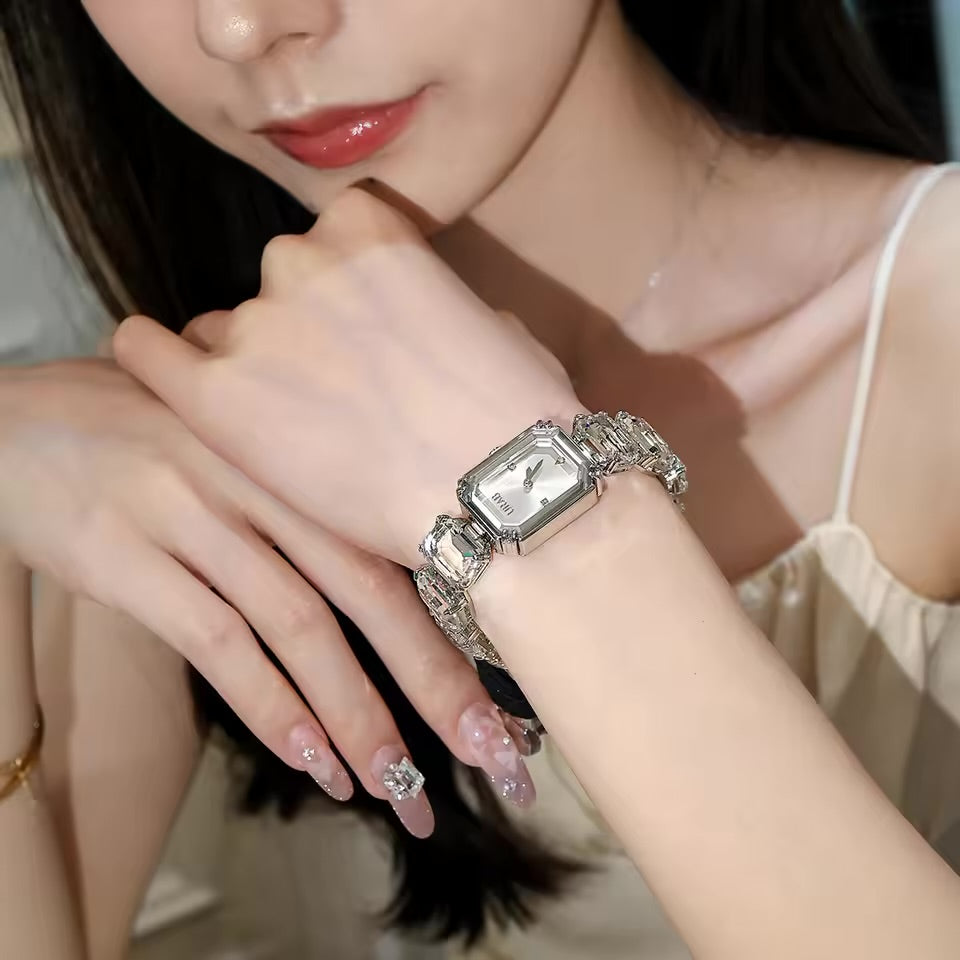 Women Diamond Bracelet Watch