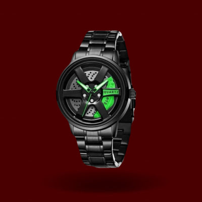 CAR WHEEL WATCH.