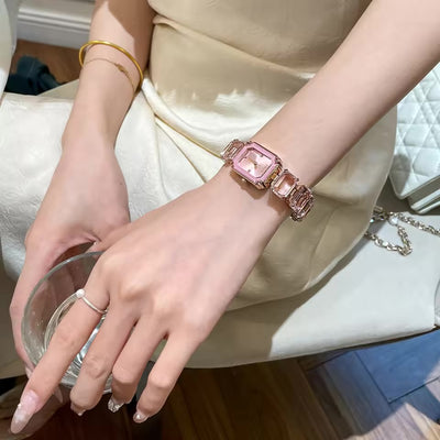 Women Diamond Bracelet Watch