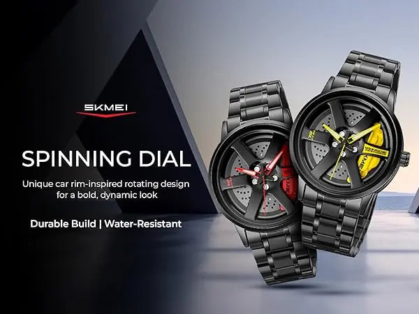 CAR WHEEL WATCH. - TRENDLUXE