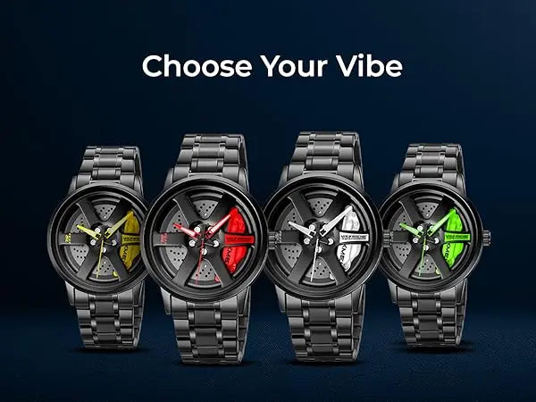 CAR WHEEL WATCH. - TRENDLUXE