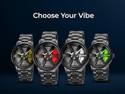 CAR WHEEL WATCH. - TRENDLUXE