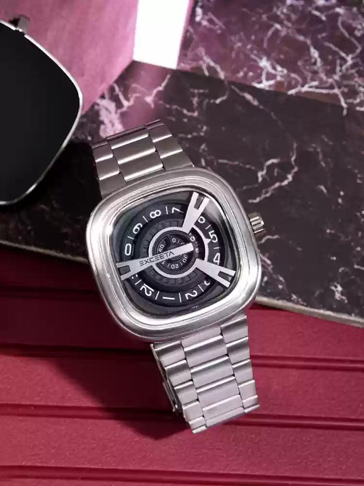 DELTON STAINLESS STEEL / leather strap watch | Alternative. - TRENDLUXE