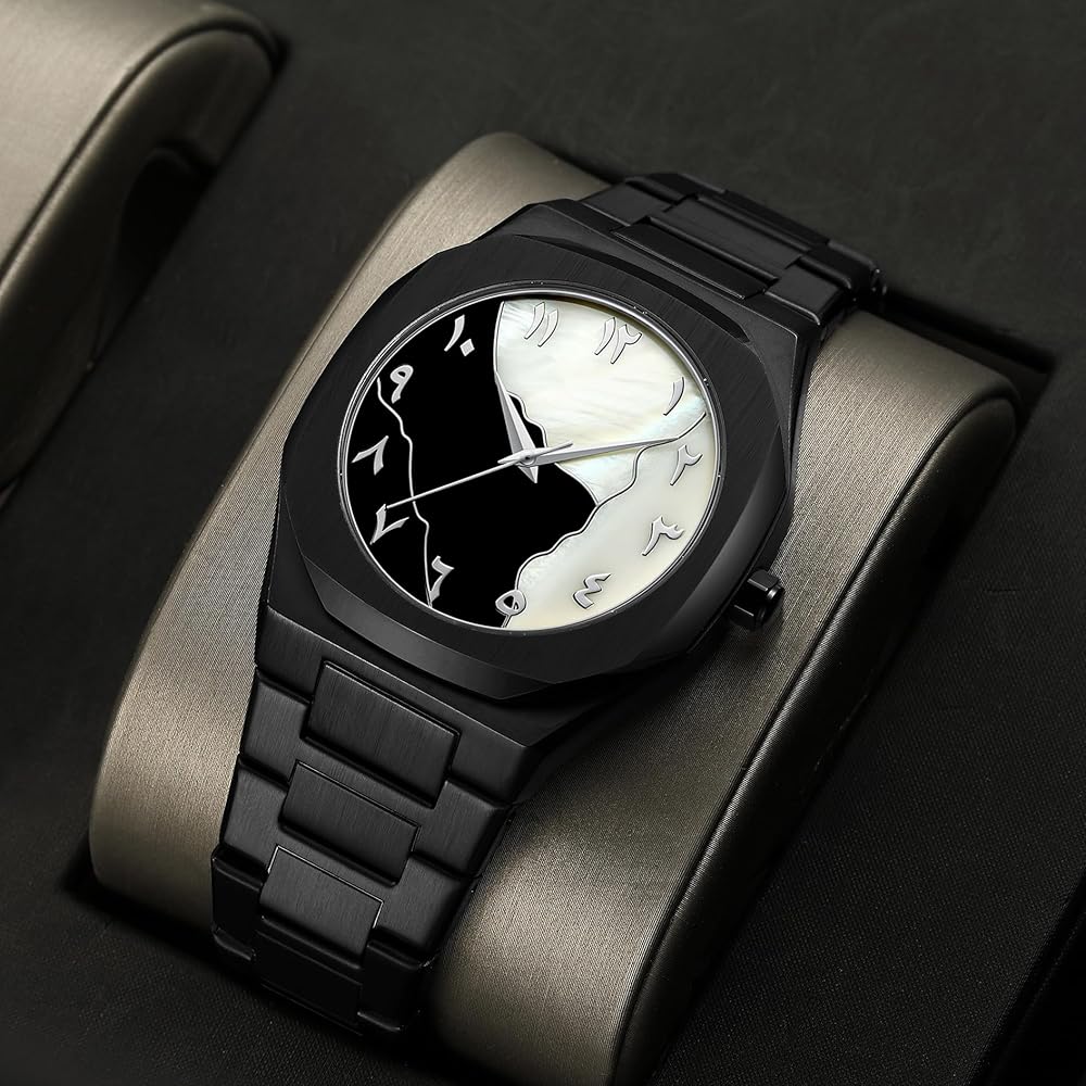 Arabic aura stone black