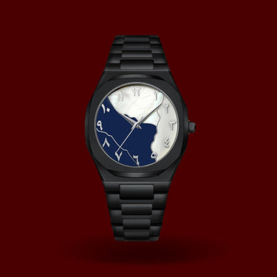 Arabic aura stone blue